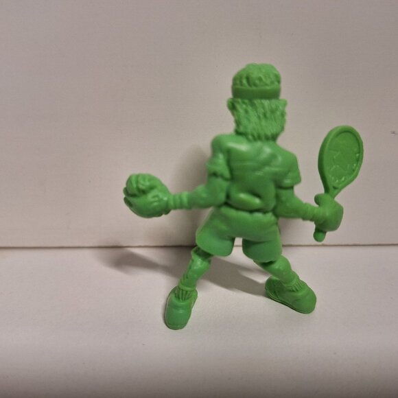 Andrew Agony SLUG Zombies 2012 Series 2 Green Zombie Tennis Player Figure Brain - Picture 3 of 5